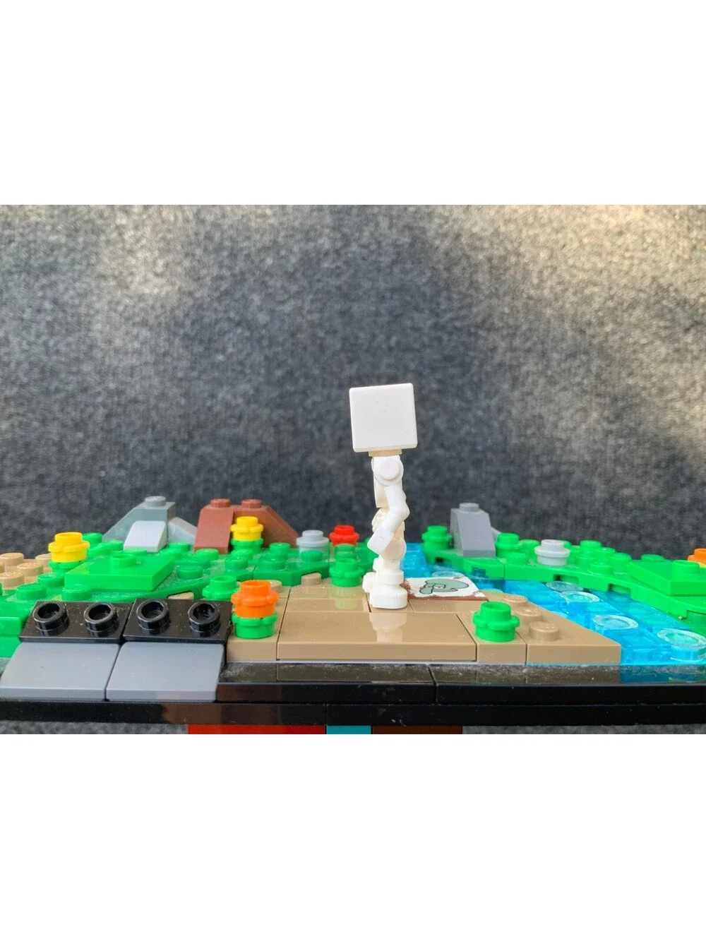 Lego minecraft skeleton
